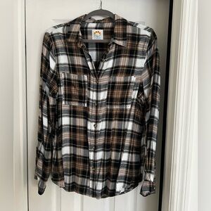 C&C California Plaid Button Shirt Large